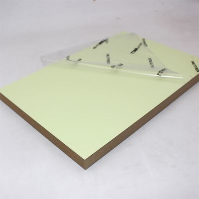 3H 5mm Thickness Furniture PET Laminated MDF Panels
